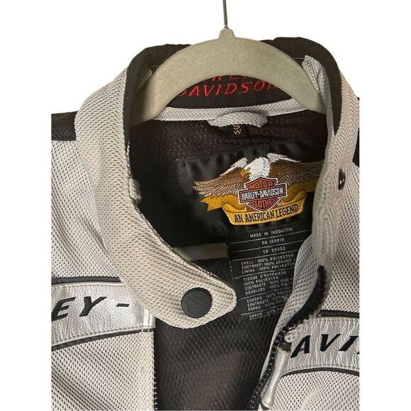 Harley-Davidson Women’s Motorcycle Jacket S Black / Silver Reflective - Picture 3 of 8